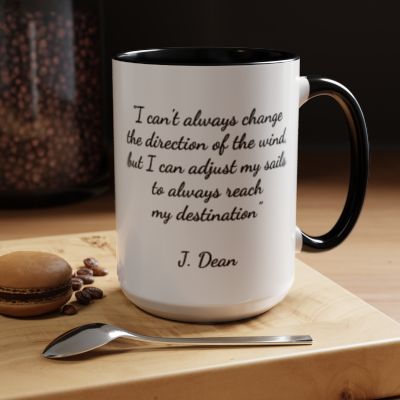 Inspirational Mug with a James Dean Quote