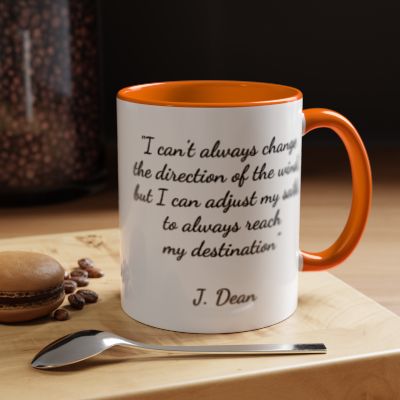Inspirational Mug with a James Dean Quote
