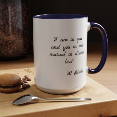 Romantic Coffee Mug - "I am in you and you in me......."