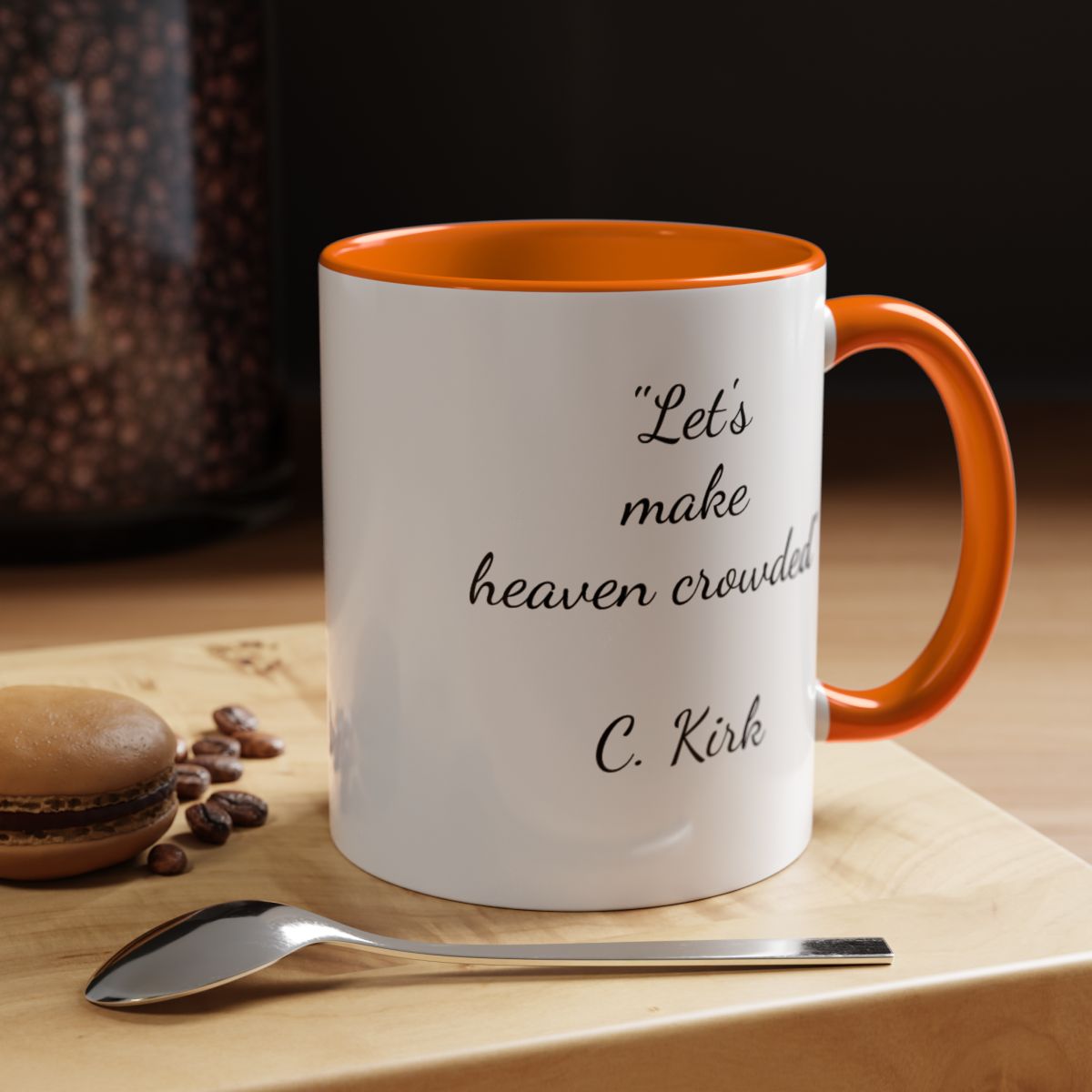 Inspirational Mug with a Charlie Kirk Quote