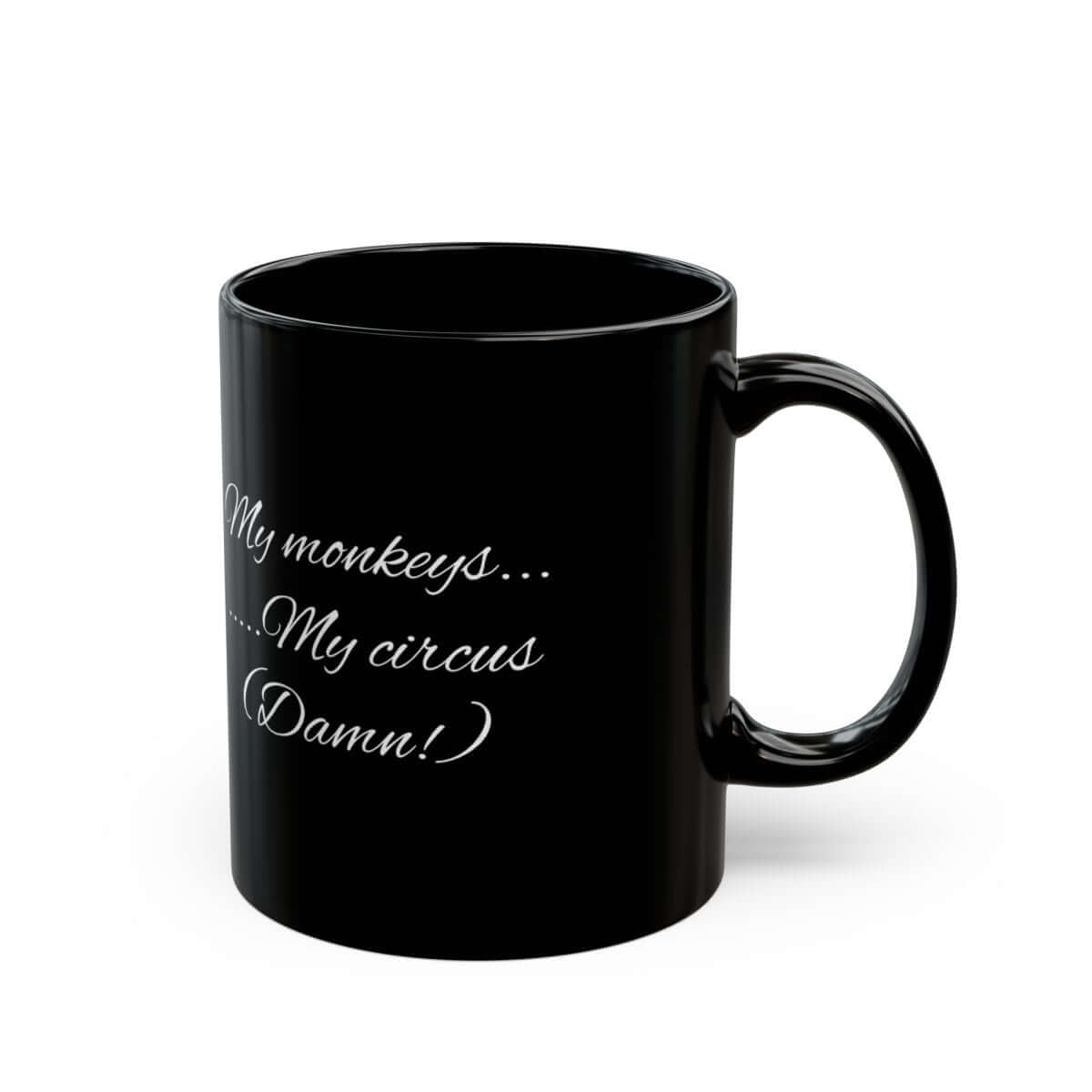 Humorous Black Mug