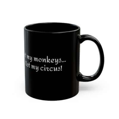 Humorous Black Mug