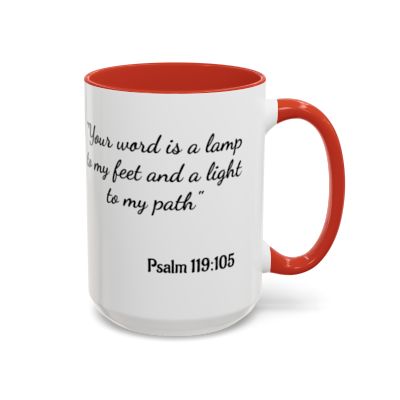 Inspirational Coffee Mug with Psalm