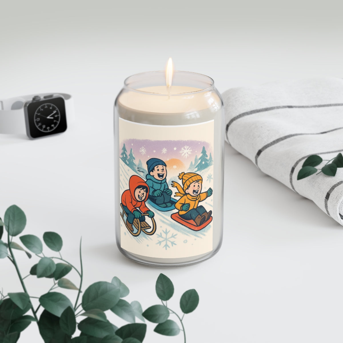 Winter Sledding Scented Candle