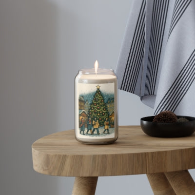 Christams Market Scented Candle