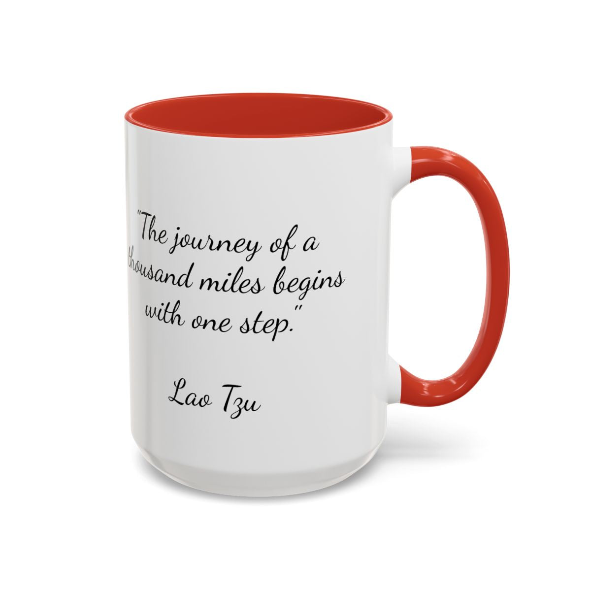 Inspirational Coffee Mug with a Lao Tzu Quote – Ceramic Mug