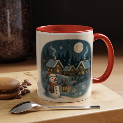 Winter Snowman Coffee Mug
