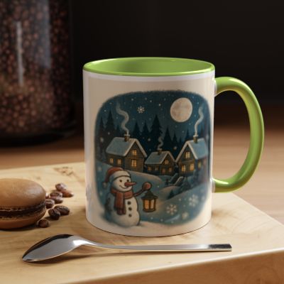 Winter Snowman Coffee Mug