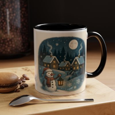 Winter Snowman Coffee Mug