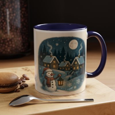 Winter Snowman Coffee Mug